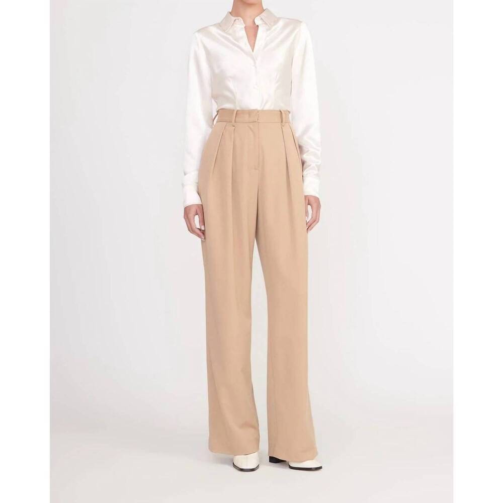 NEW STAUD luisa pant in camel